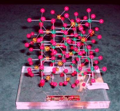 Beevers Model of Spinel (42K)